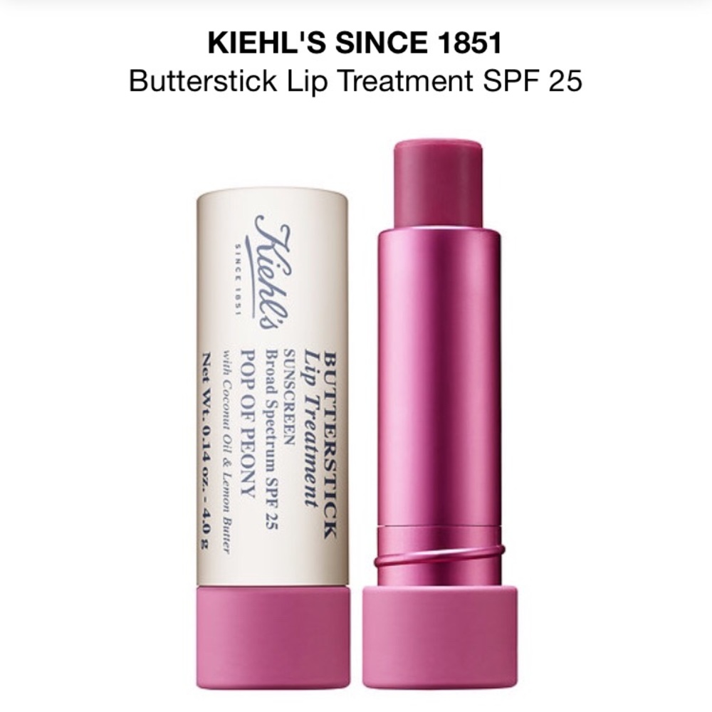 Kiehl’s Butterstick in Pop of Peony